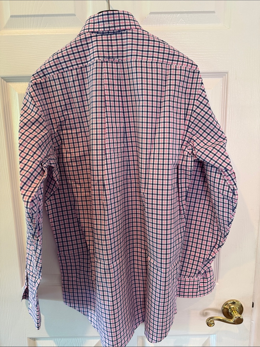 J. Press Pink & Blue Check Button-Down Shirt - Made in USA - Picture 5 of 5
